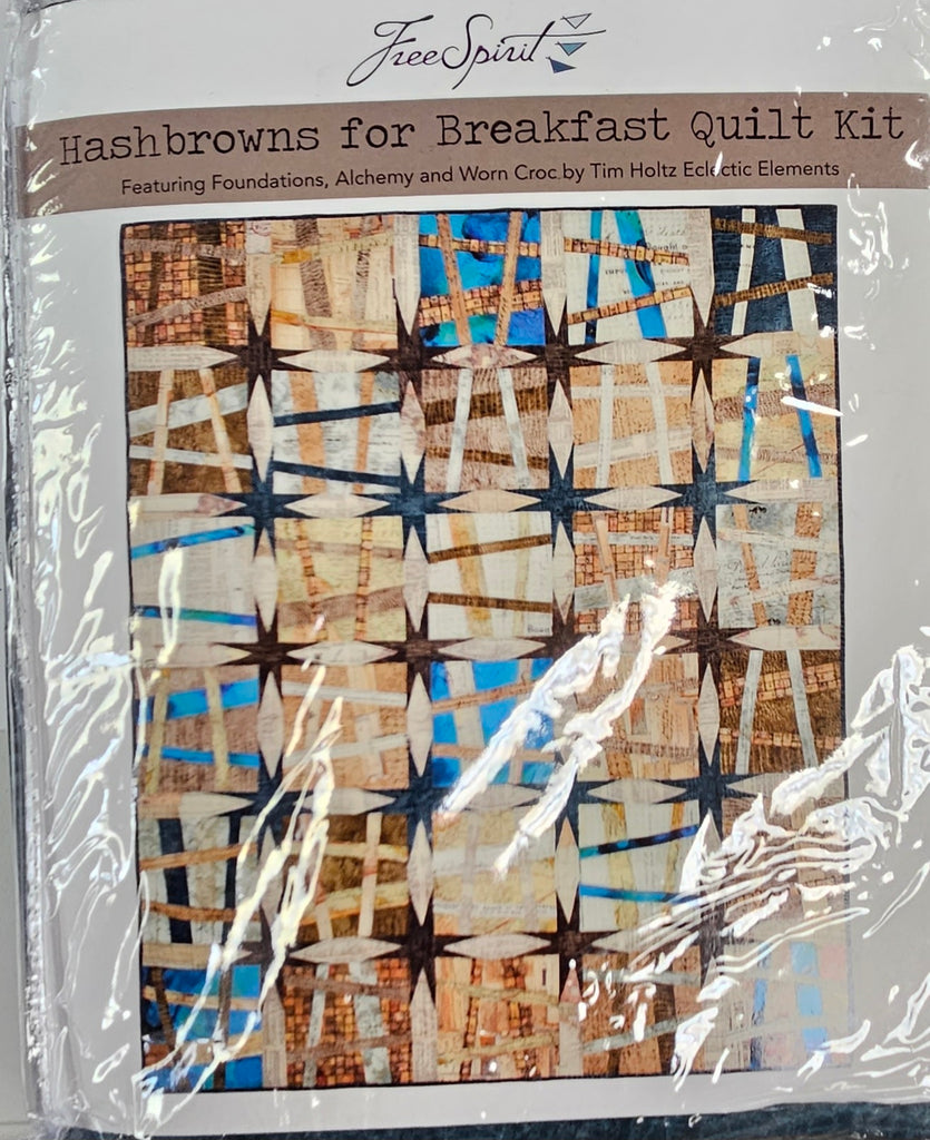 FreeSpirit Tim Holtz- Hashbrowns for Breakfast Quilt Kit