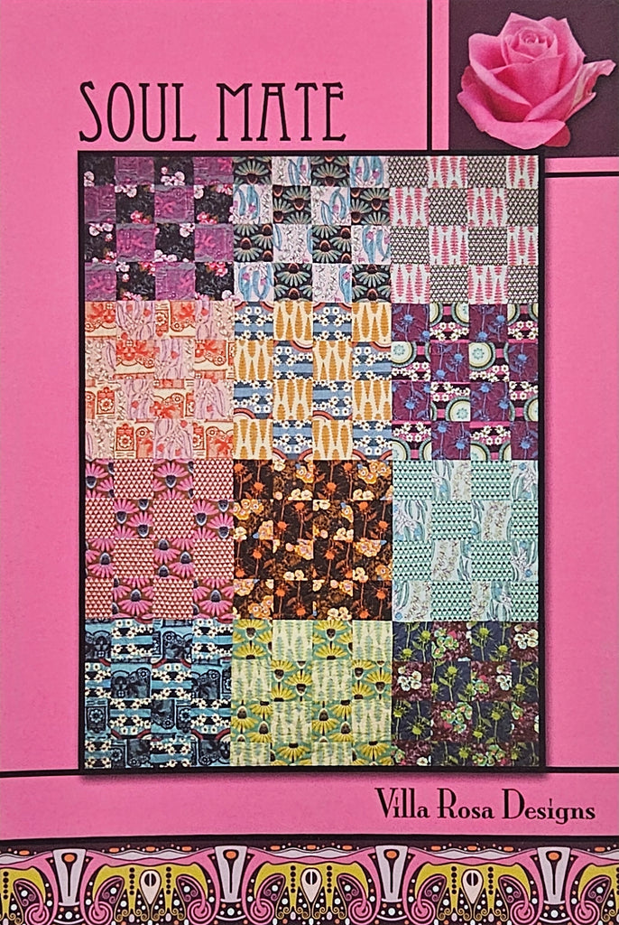Soul Mate Quilt Kit with Tula Pink Fabrics
