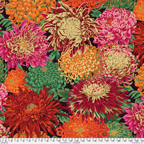 FreeSpirit Fabrics: Classics - Japanese Chrysanthemum Red