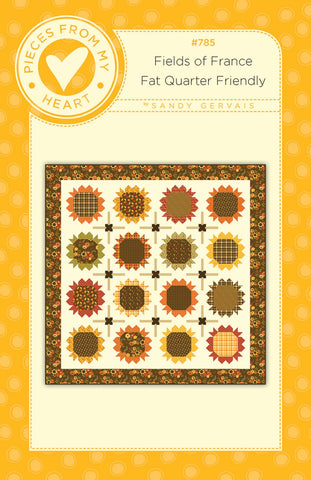 Pieces From My Heart - Fields of France by Sandy Gervais - PM785 – Sew ...
