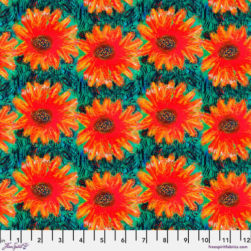 FreeSpirit Fabrics: George Mendoza - Spring Garden - Lush || Enchanted Skies, PWGM018.LUSH