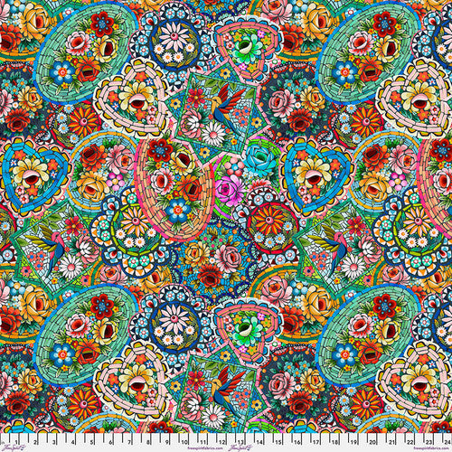 FreeSpirit Fabrics: Odile Bailloeul - Venezia - Multi || Murano, PWOB088.MULTI
