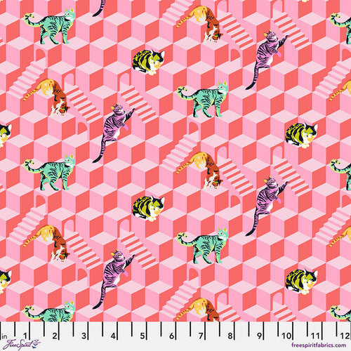 FreeSpirit Fabrics: Besties Tula Pink - Sitting Pretty Blossom