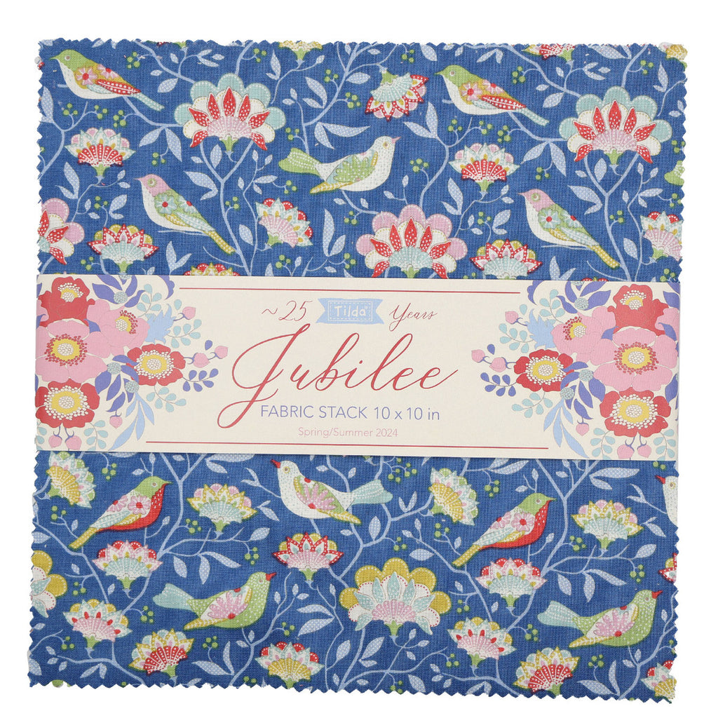 Tilda: Jubilee - Fabric Stack Squares - 40 10 inch squares
