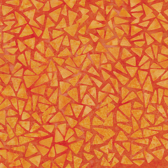 Island Batik -Sun Kissed Soleil- Triangle-Pumpkin 112151210