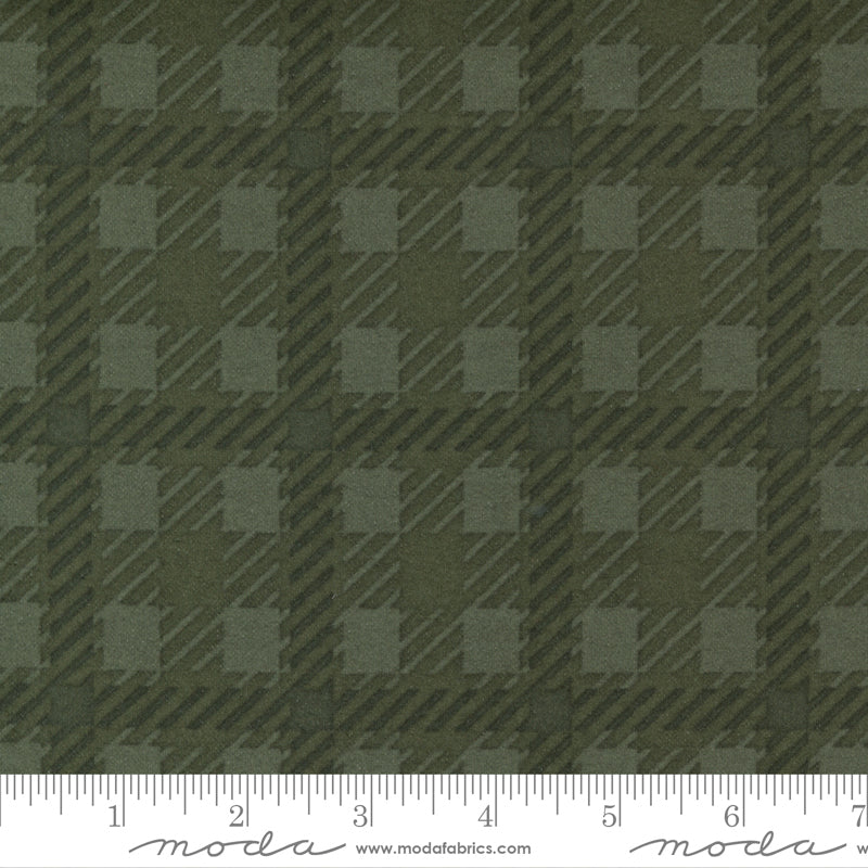 Yuletide Gatherings Flannels Ivy Scottish Plaid Yardage SKU# 49146-14F - 5 yards available