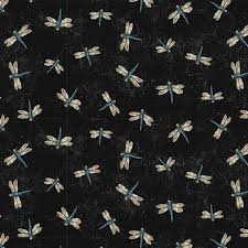 Botanical Journals - Dragonflies on Black