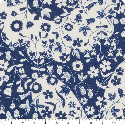 Liberty Fabrics - Mirabelle Mono 03634232C Tana Lawn Cotton