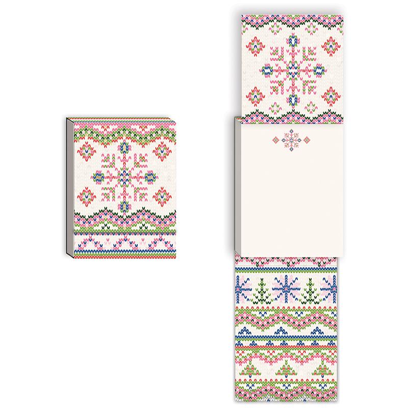 Moda - Pocket Notepad Bright Knit - 1001 87