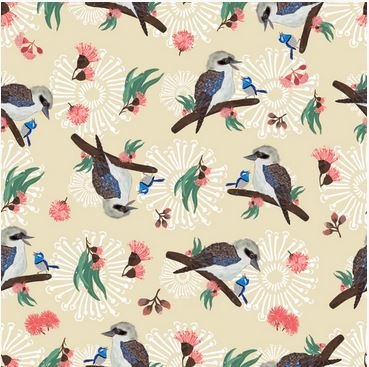 Kennard & Kennard - Backyard Beauties - 1084-C2 - End of Bolt - Must Take All - 7 Yards Total