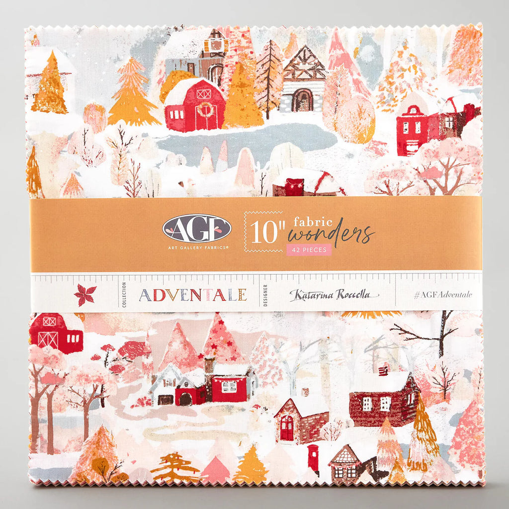 Art Gallery Fabrics - Adventale - 10" Fabric Wonders - 10WADV - 42 10" Squares