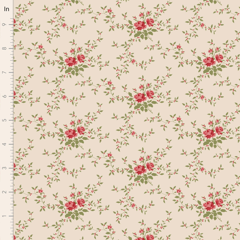 Tilda - Merry Little Christmas Blender - Noel Cream - TIL110147-V15 - Sold by the Half Yard