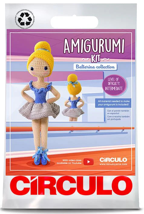 Circulo Amigurumi Kit: Ballerina