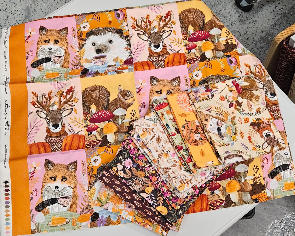 Free Spirit: Autumn Friends - Mia Charro Bundle ½ Yard (9)