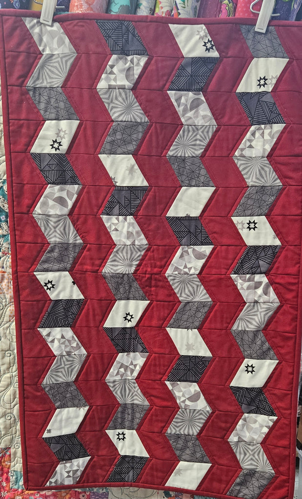 Seaside Red Table Runner Quilt Kit