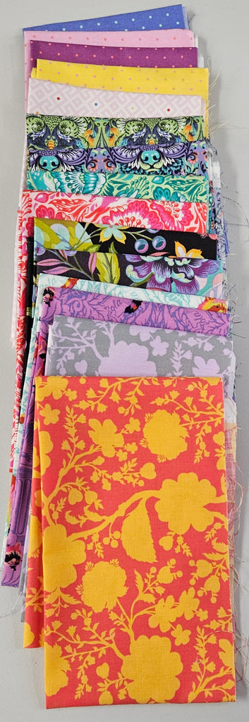Quilt Kit: Pattern - Beyond the Reef: Flower Stalls Kit with Tula Pink Fabrics