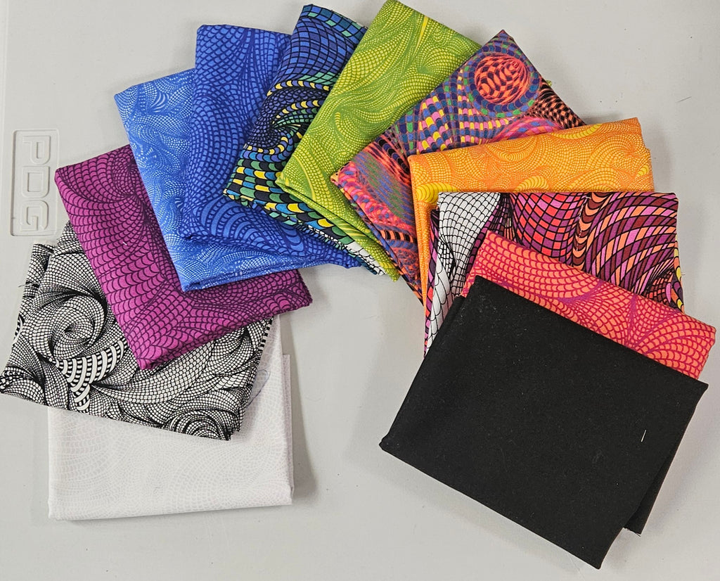 Villa Rosa Designs: Gumbo Pattern Quilt Kit with BioGeo3 Fabric