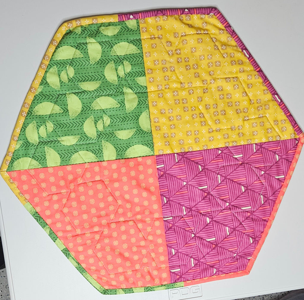 Merry-Go-Round Hexagon Table Runner Kit