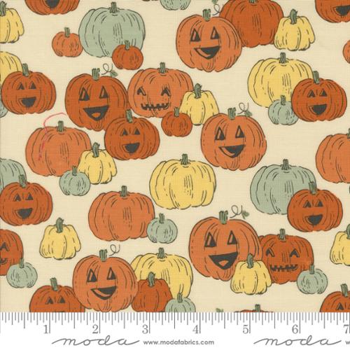 Moda - Home Sweet Haunt - Home Sweet Haunt - Bone - 20916-11 - Sold by the Half Yard