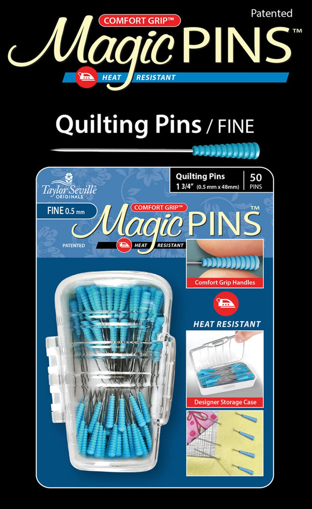 Taylor Seville Original - Magic Pins Quilting Fine 50pc - 219560