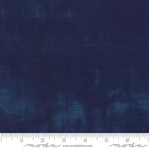 Moda - Grunge Basics - Navy - 30150-225 - Sold by the Half Yard