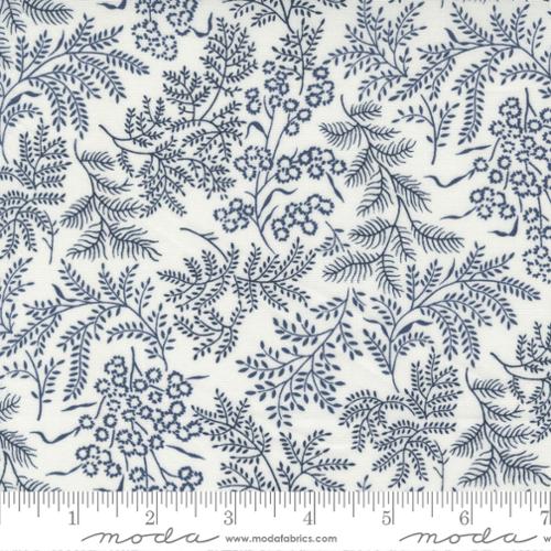 Moda - Nantucket Summer - Sconset Landscape Nature White - 55261 21 - Sold by the Half Yard