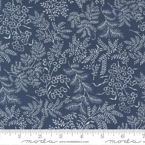 Moda - Nantucket Summer - Sconset Landscape Nature Navy - 55261 23 - Sold by the Half Yard