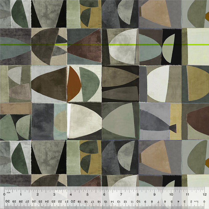 Windham Fabrics - Sketchbook 21 - Petite Palette Stacks Cotton Canvas- 54548D-1 Baked Clay - Sold by the Half Yard (Copy)