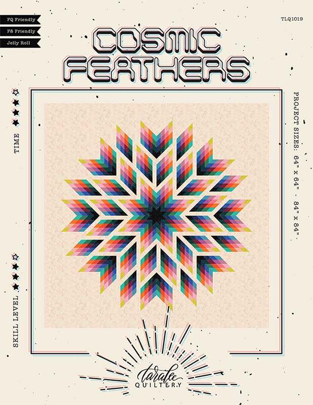 Taralee Quiltery - Cosmic Feathers - TLQ 1019
