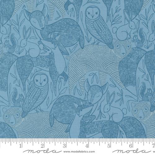 Moda - Woodland Wonder - Woodland Wonder Sky - 48390 16 - Sold by the Half Yard