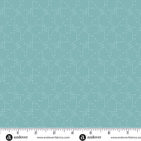 Andover Fabrics - Edyta Sitar - Lighthouse - Splash Shore Thing - A-1485-B - Sold by the Half Yard