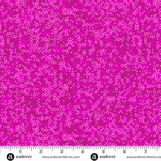 Andover Fabrics - Fairy Rings - Heliotrope - A-5105-E2 - Sold by the Half Yard