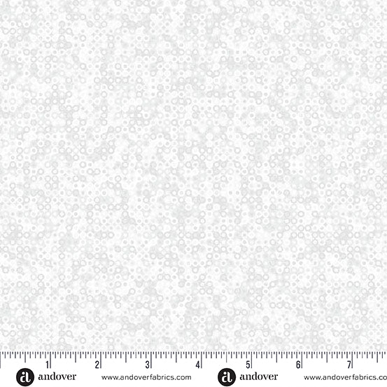 Andover Fabrics - Fairy Rings - Chalk - A-5105-L1 - Sold by the Half Yard