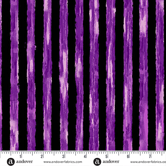 Andover Fabrics - Phantasm - Shadow Stripe Elixir - A-1522-P - Sold by the Half Yard