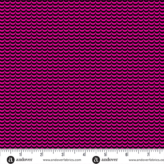Andover Fabrics - Phantasm - Drape Scream - A-1523-E - Sold by the Half Yard