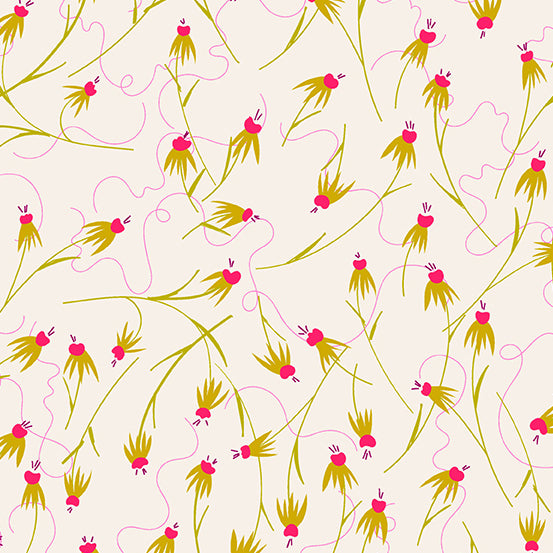 Alison Glass Wildflowers - Linen Coneflower