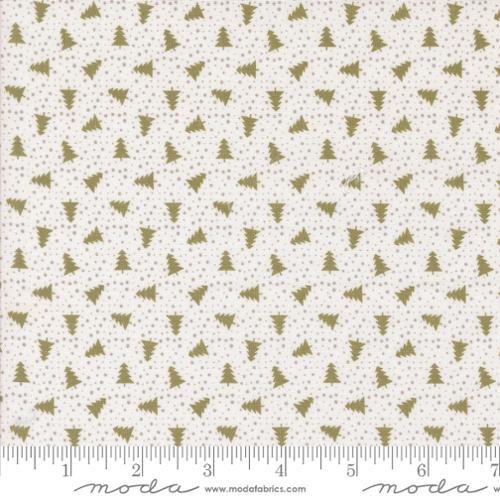 Moda - Berry and Pine - Little Trees Christmas Trees Dots - Sage - 5245-22 - Sold by the Half Yard