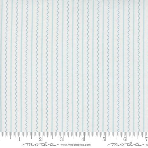 Moda - Mixed Bag of Bonbons - 18257 11 White and Blue - Sold by the Half Yard