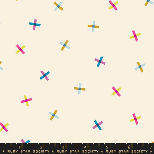 Moda - Washi Plus - Plus Points Novelty Tape Office Supplies - Natural - RS1103 11 - Sold by the Half Yard
