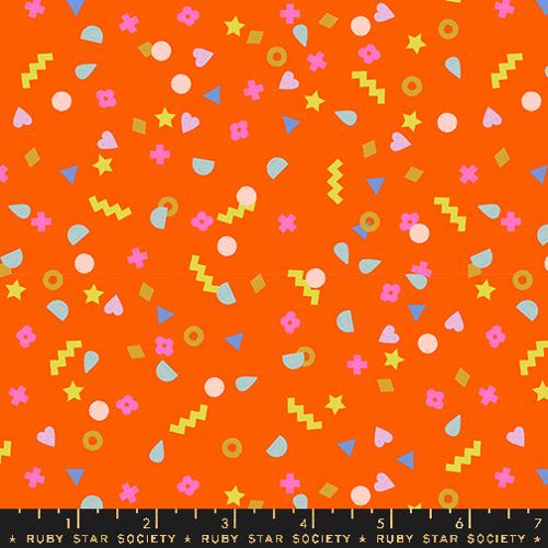 Moda - Washi Plus - More Stuff Novelty Ditsy Childerns - Goldfish - RS1105 13 - Sold by the Half Yard