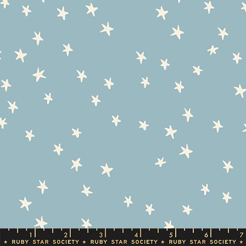 Moda - Starry New - Soft Blue - RS4109 84 - Sold by the Half Yard