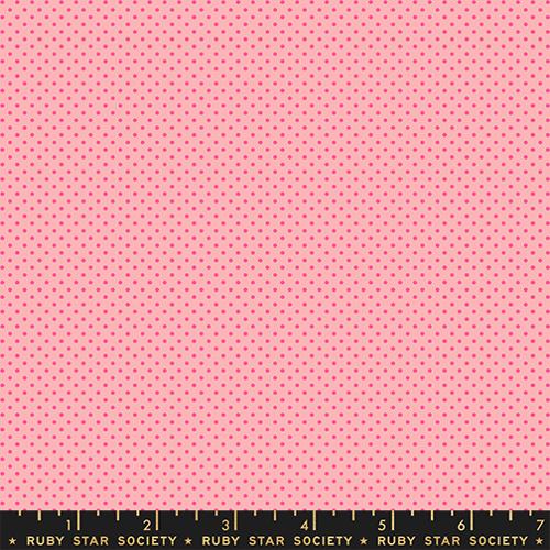 Ruby Star Society - Catnap - Mini Dot Dots Rosebud - RS4102 21 - Sold by the Half Yard