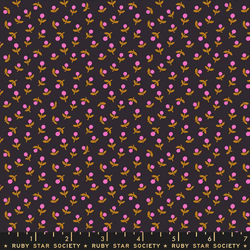 Ruby Star Society - Catnap - Sprout Black - RS4103 21 - Sold by the Half Yard