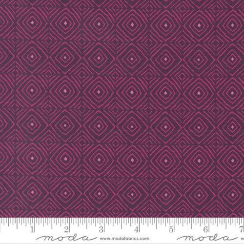 Moda - Parlor - Diamonds Plum - 11966 26 - Sold by the Half Yard