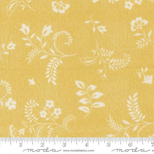 Moda - Parlor - Boho Flowers Maize - 11967 18 - Sold by the Half Yard