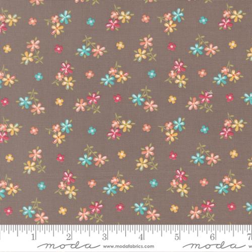 Moda - In The Garden - Love Me Slate - 29235 23 - Sold by the Half Yard