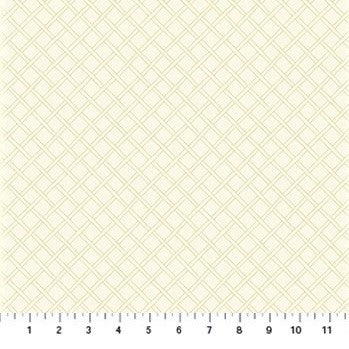 Figo Fabrics: Primavera - Beige Trellis