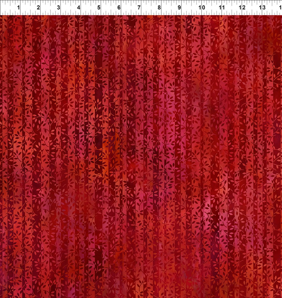 In The Beginning - Allure - Red Stripe - 9ALR-1 - Sold by the Half Yard