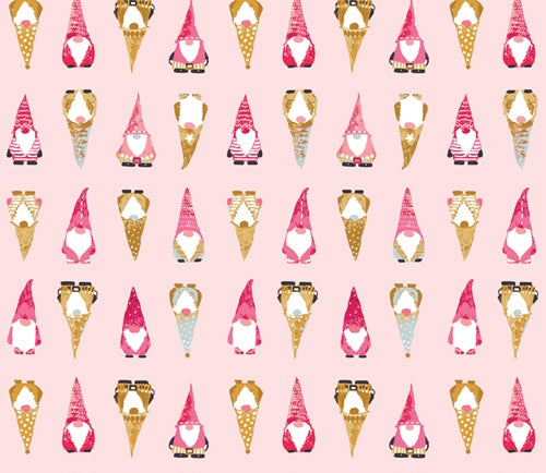 Art Gallery Fabrics - Adventale - Playful Gnomes Sweet - ADV25908 - Sold by the Half Yard