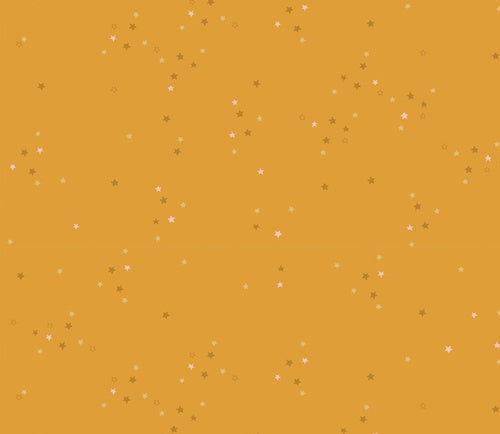 Art Gallery Fabrics - Adventale - Twinkle Little Stars Gold - ADV25909 - Sold by the Half Yard